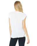 Women’s Flowy Rolled Cuffs Muscle Tee