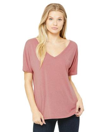 BELLA + CANVAS Women’s Slouchy V-Neck Tee 8815