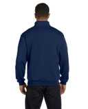Nublend® Cadet Collar Quarter-Zip Sweatshirt