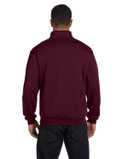 Nublend® Cadet Collar Quarter-Zip Sweatshirt