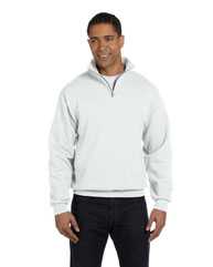 Nublend® Cadet Collar Quarter-Zip Sweatshirt