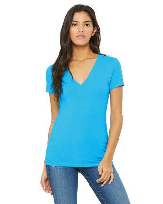 Women’s Jersey Deep V-Neck Tee