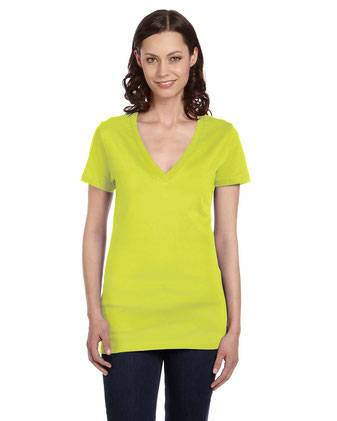 Women’s Jersey Deep V-Neck Tee