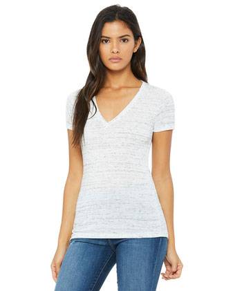 Women’s Jersey Deep V-Neck Tee