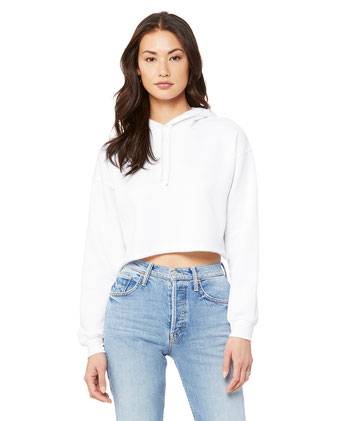 BELLA + CANVAS Women's Crop Fleece Hoodie 7502