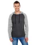 Yarn-Dyed Hooded Raglan T-Shirt