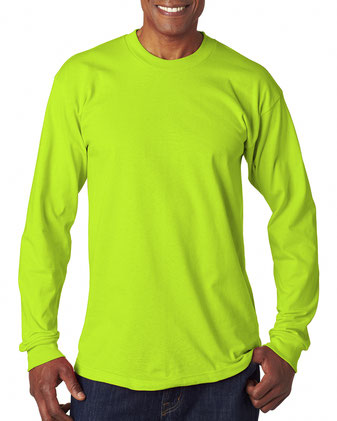 Buy Bulk Bayside 6100 USA-Made Long Sleeve T-Shirt