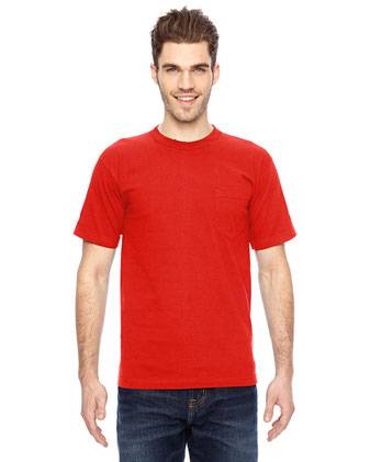 Bayside USA-Made Pocket T-Shirt 7100