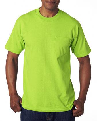 Bayside USA-Made Pocket T-Shirt 7100