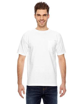 Bayside USA-Made Pocket T-Shirt 7100