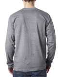 Bayside USA-Made Long Sleeve Pocket T-Shirt 8100