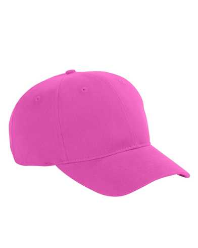 Bx002 Cap Raspberry Buy Bulk Big Accessories BX002 | Brushed Twill Cap - Raspberry