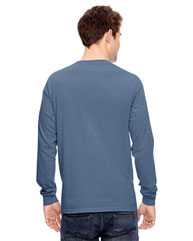 Garment-Dyed Heavyweight Long Sleeve Pocket T-Shirt