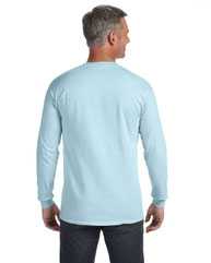 Garment-Dyed Heavyweight Long Sleeve Pocket T-Shirt
