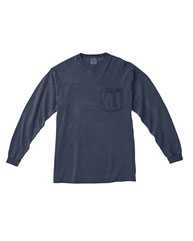 Garment-Dyed Heavyweight Long Sleeve Pocket T-Shirt