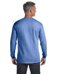 Garment-Dyed Heavyweight Long Sleeve Pocket T-Shirt