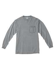 Garment-Dyed Heavyweight Long Sleeve Pocket T-Shirt