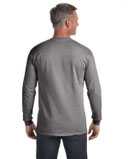 Garment-Dyed Heavyweight Long Sleeve Pocket T-Shirt