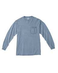 Garment-Dyed Heavyweight Long Sleeve Pocket T-Shirt