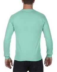 Garment-Dyed Heavyweight Long Sleeve Pocket T-Shirt