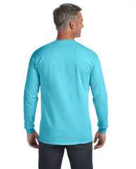 Garment-Dyed Heavyweight Long Sleeve Pocket T-Shirt
