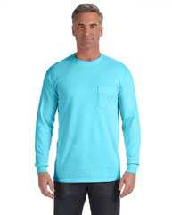Garment-Dyed Heavyweight Long Sleeve Pocket T-Shirt