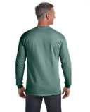 Garment-Dyed Heavyweight Long Sleeve Pocket T-Shirt