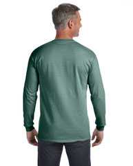 Garment-Dyed Heavyweight Long Sleeve Pocket T-Shirt