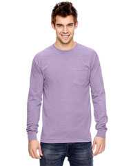 Garment-Dyed Heavyweight Long Sleeve Pocket T-Shirt