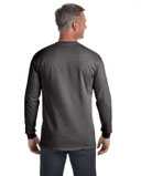 Garment-Dyed Heavyweight Long Sleeve Pocket T-Shirt
