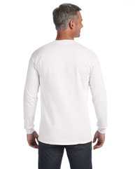 Garment-Dyed Heavyweight Long Sleeve Pocket T-Shirt