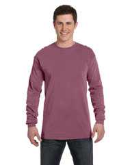Garment-Dyed Heavyweight Long Sleeve T-Shirt