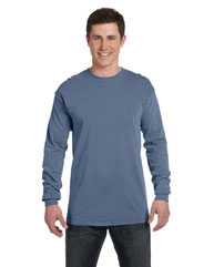 Garment-Dyed Heavyweight Long Sleeve T-Shirt