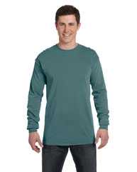 Garment-Dyed Heavyweight Long Sleeve T-Shirt