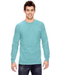 Garment-Dyed Heavyweight Long Sleeve T-Shirt