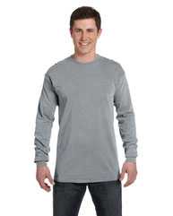 Garment-Dyed Heavyweight Long Sleeve T-Shirt