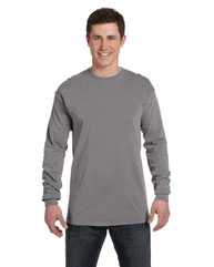 Garment-Dyed Heavyweight Long Sleeve T-Shirt