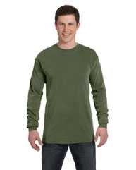 Garment-Dyed Heavyweight Long Sleeve T-Shirt