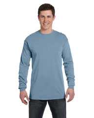 Garment-Dyed Heavyweight Long Sleeve T-Shirt