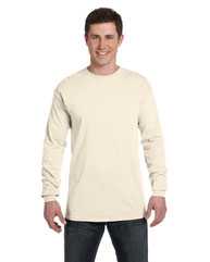Garment-Dyed Heavyweight Long Sleeve T-Shirt