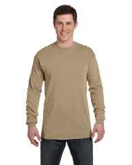 Garment-Dyed Heavyweight Long Sleeve T-Shirt
