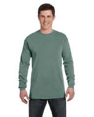 Garment-Dyed Heavyweight Long Sleeve T-Shirt