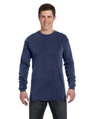 Garment-Dyed Heavyweight Long Sleeve T-Shirt
