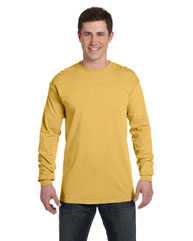 Garment-Dyed Heavyweight Long Sleeve T-Shirt