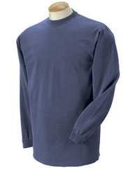 Garment-Dyed Heavyweight Long Sleeve T-Shirt
