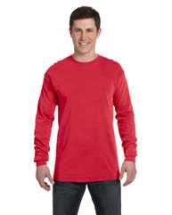 Garment-Dyed Heavyweight Long Sleeve T-Shirt