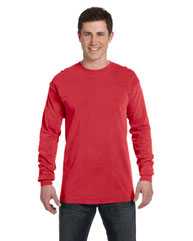 Garment-Dyed Heavyweight Long Sleeve T-Shirt