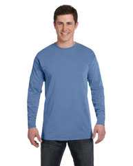 Garment-Dyed Heavyweight Long Sleeve T-Shirt