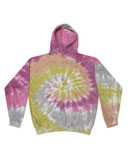 Tie-Dyed Hooded Sweatshirt