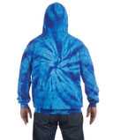 Tie-Dyed Hooded Sweatshirt